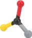 Shenzhen Haorui Industrial Technology Co., Ltd. Handtrainer - Portable reflexoefening met een ontwerp aan drie zijden, geschikt voor gebruik zowel buiten als op kantoor