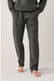 Next Heren Joggingbroek met rechte pasvorm - Charcoal Grey - Maat L