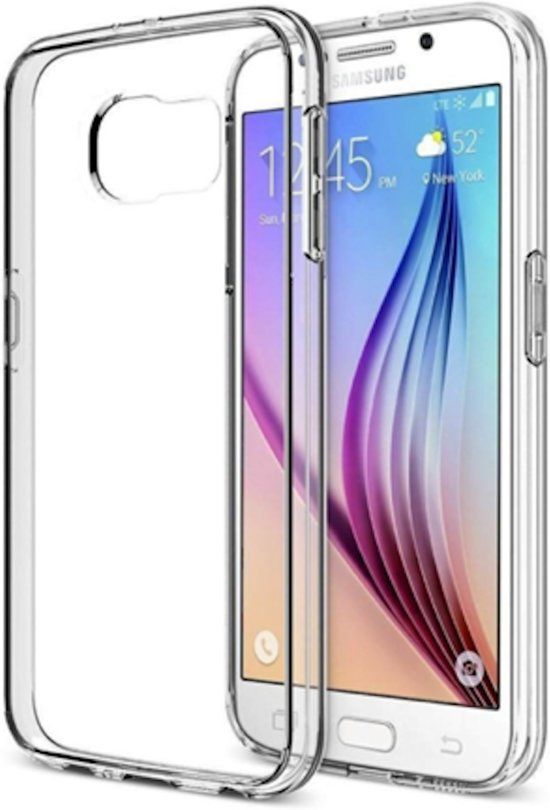 iCall Samsung Galaxy S6 Edge - Siliconen Transparant TPU Hoesje