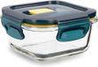 3843 Quid Astral Hermetische Lunchtrommel Blauw Glas