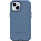 OtterBox iPhone 15, iPhone 14 en iPhone 13 Defender Series hoesje - Baby Blue Jeans (blauw), schermloos, robuust en duurzaam, met poortbescherming, inclusief holster clip standaard
