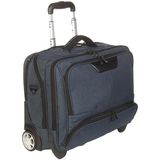 Dermata Business Laptop Trolley Canvas 3456CV Blauw