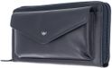 Golden Head Leren portemonnee Polo RFID Protect RV-Damenbörse 2830 Marineblau donkerblauw
