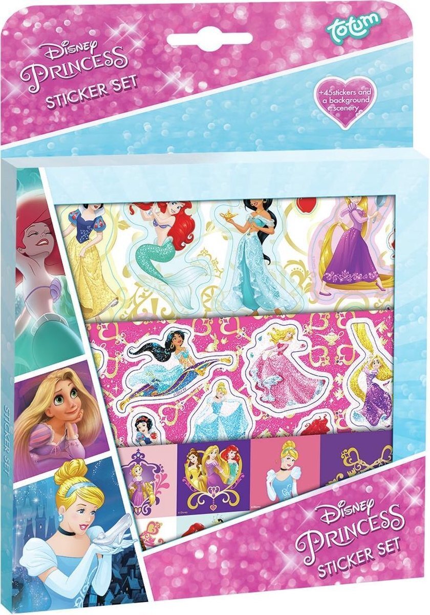 Totum Princess Disney Princess Stickerset