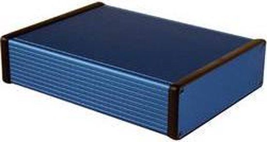 Hammond Electronics 1455T2201BU – Universele behuizing – 220 x 165 x 51.5 mm – Aluminium – Blauw