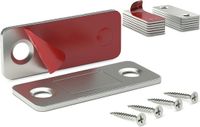 Sans marque Fermeture de porte magnétique ultra-mince - Jeu de 6