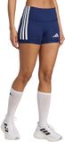 Adidas Performance 3-Stripes Volleybalshort - Dames - Blauw