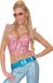 Finidi Glitter showriem blauw
