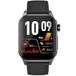 Knauermann PRO 3 (2024) zwart - gezondheidshorloge smartwatch met telefoonfunctie - ECG + HRV en SOS-functie - AMOLED-display, BT Bluetooth - slaapapneu - echt lederen band zwart, 14-24, Echt leer