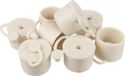 Giststop Bouchon de fermentation diamètre 54x35mm avec capuchon BLANC