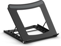 Worktrainer Laptop Verhoger - Bureau - Opvouwbaar - Zwart