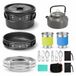 OEM Holland Connections 15-delig Camping Kookgerei Set