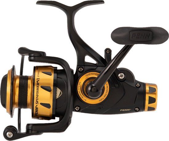 Penn Spinfisher VI Live Liner Spinning Reel - 6500 - Black/Gold
