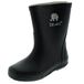 Celavi Kinderen Unisex waterdichte rubberen laarzen, 100% natuurlijk rubber regenlaarzen, maat: 24, kleur: donkerblauw, 1147