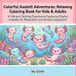 Colorful Axolotl Adventures: Relaxing Coloring Book