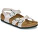 BIRKENSTOCK Platte sandalen Kumba Kids Saffiano Iridescent LightRose