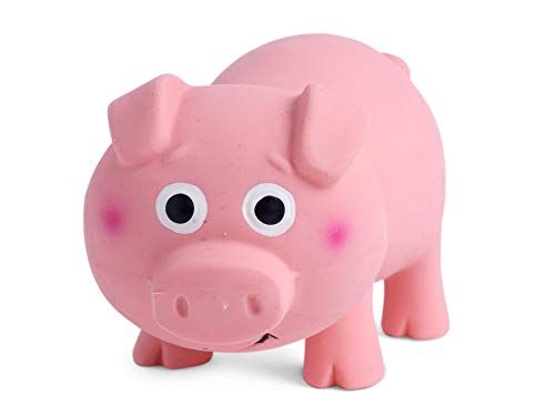 Petface Latex Oink Oink Pig Soft Chew Dog Toy
