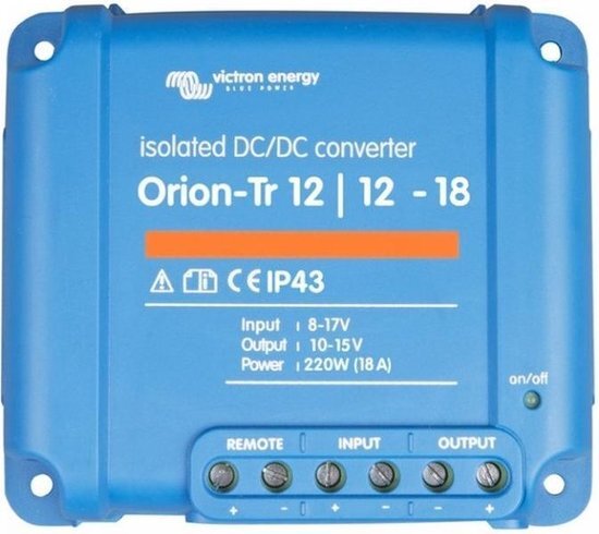 Victron Orion-Tr 12/12-18A 220W isolated