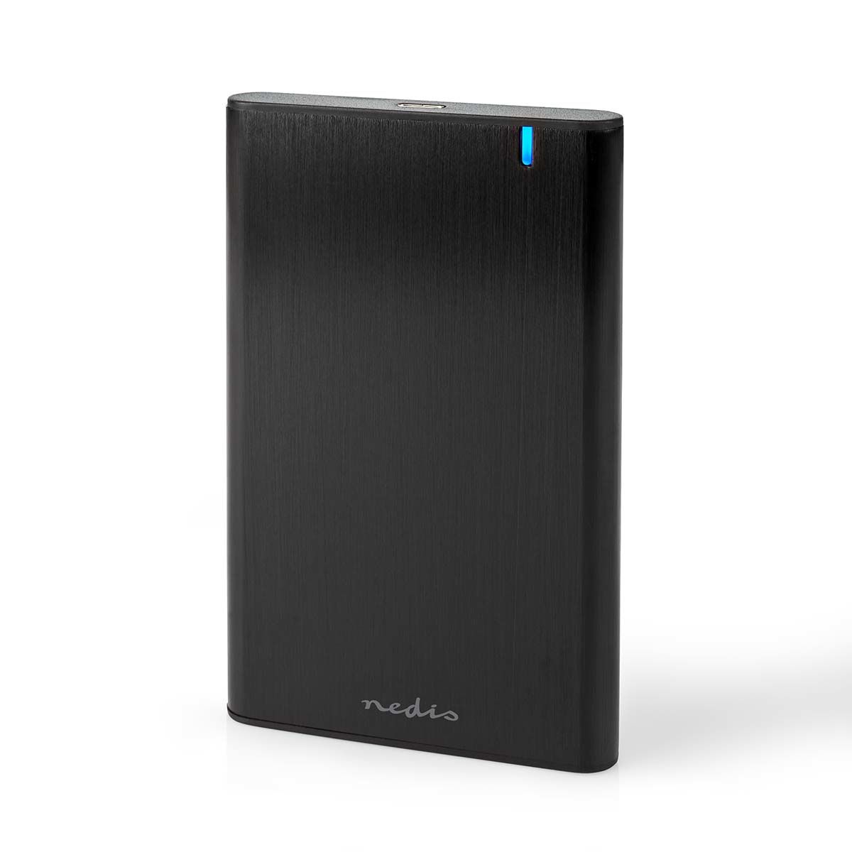Nedis HDDE25410BK HDD-behuizing Zwart 2.5"