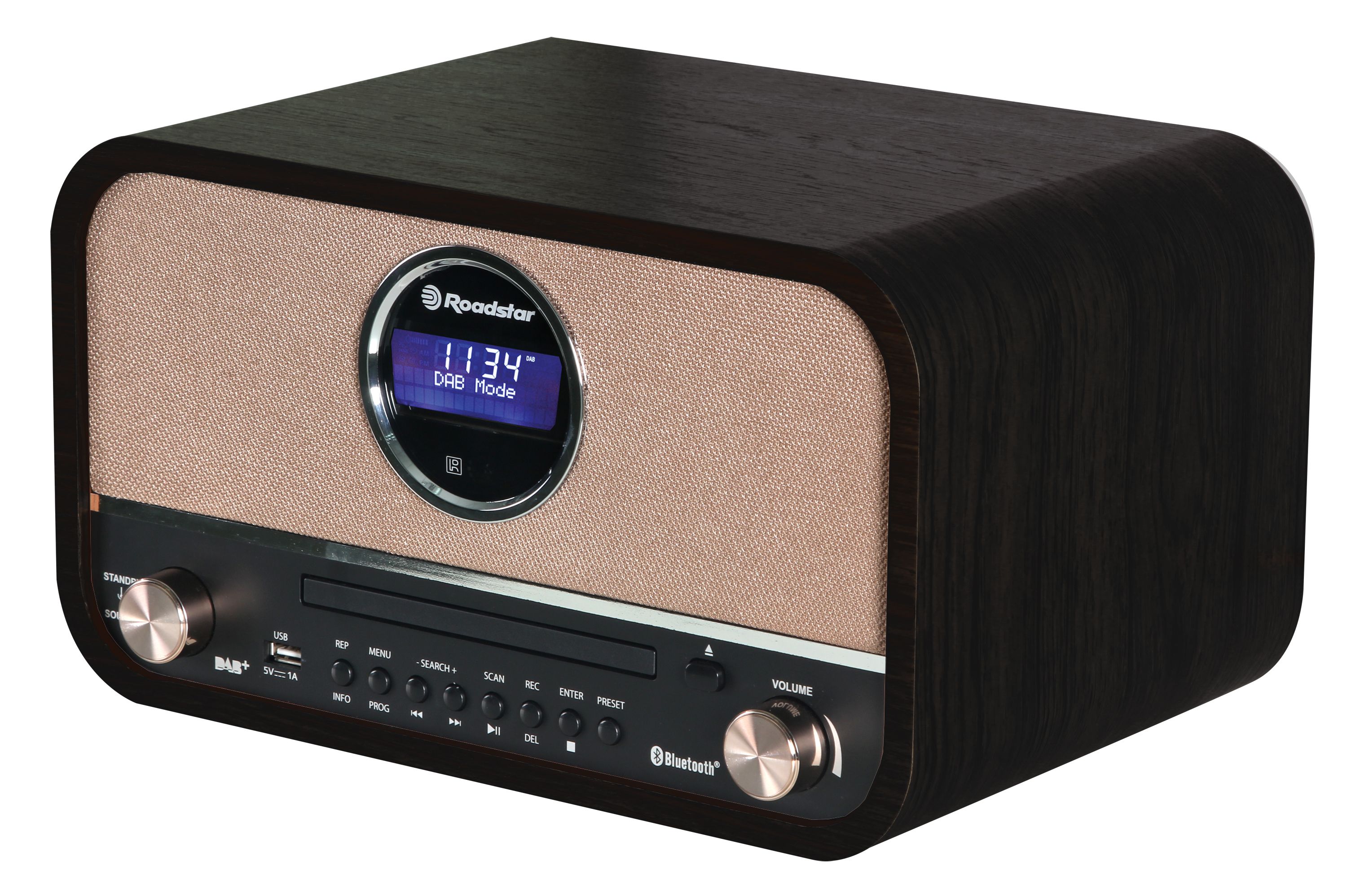 Roadstar HRA-1782ND+BK - Home Audio Minisysteem - Zwart
