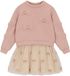 Le Chic jurk SABOW C608-5810 Victorian Pink - Maat 134/140