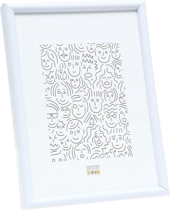 Deknudt Frames S011S1 Fotolijst - 18x24 cm - Wit - Kunststof