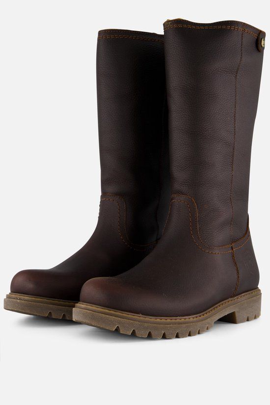 Panama Jack Bambina Laarzen Dames - Donkerbruin - Maat 42