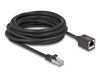 Delock 90320 Câble réseau Noir 7,5 m Cat6a S/FTP
