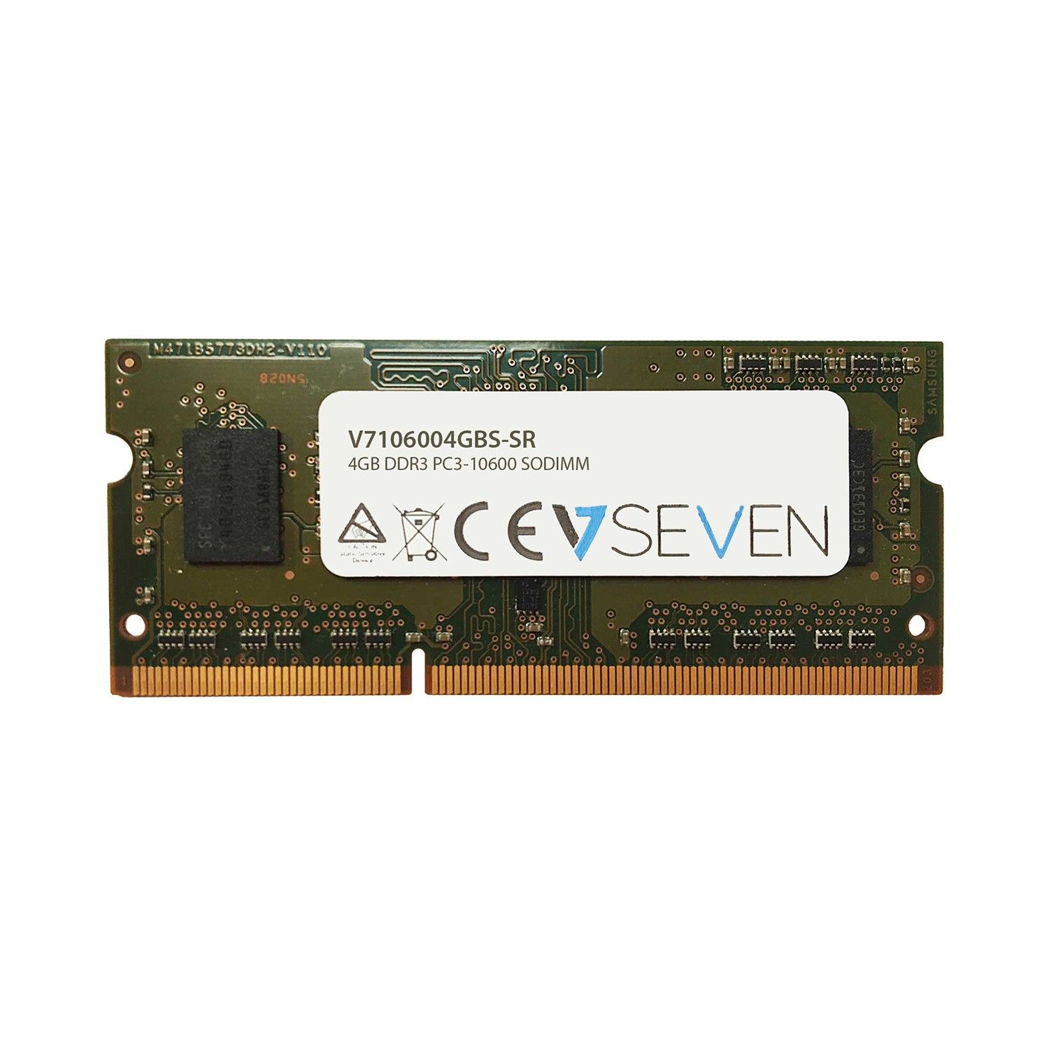 V7 4GB DDR3 1333MHz SO-DIMM Notebook Memory