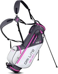 Big Max DriLite Seven Waterproof 2023 Standbag - Grijs/Fuchsia/Wit