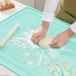 Zenzara Tapis de cuisson en silicone - Vert menthe - 70x50 cm
