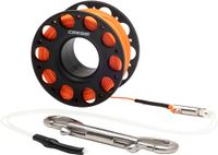 Cressi Vingerspoel met SS Bolt Snap 15m Zwart