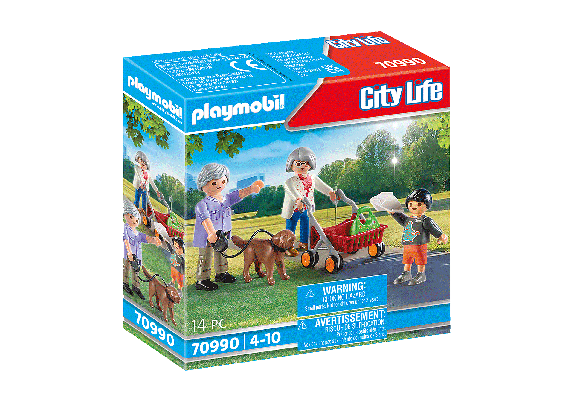 playmobil City Life Grosseltern mit Enkel