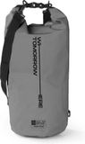Where Tomorrow Dry Bag 20L - Style 02 - Grijs