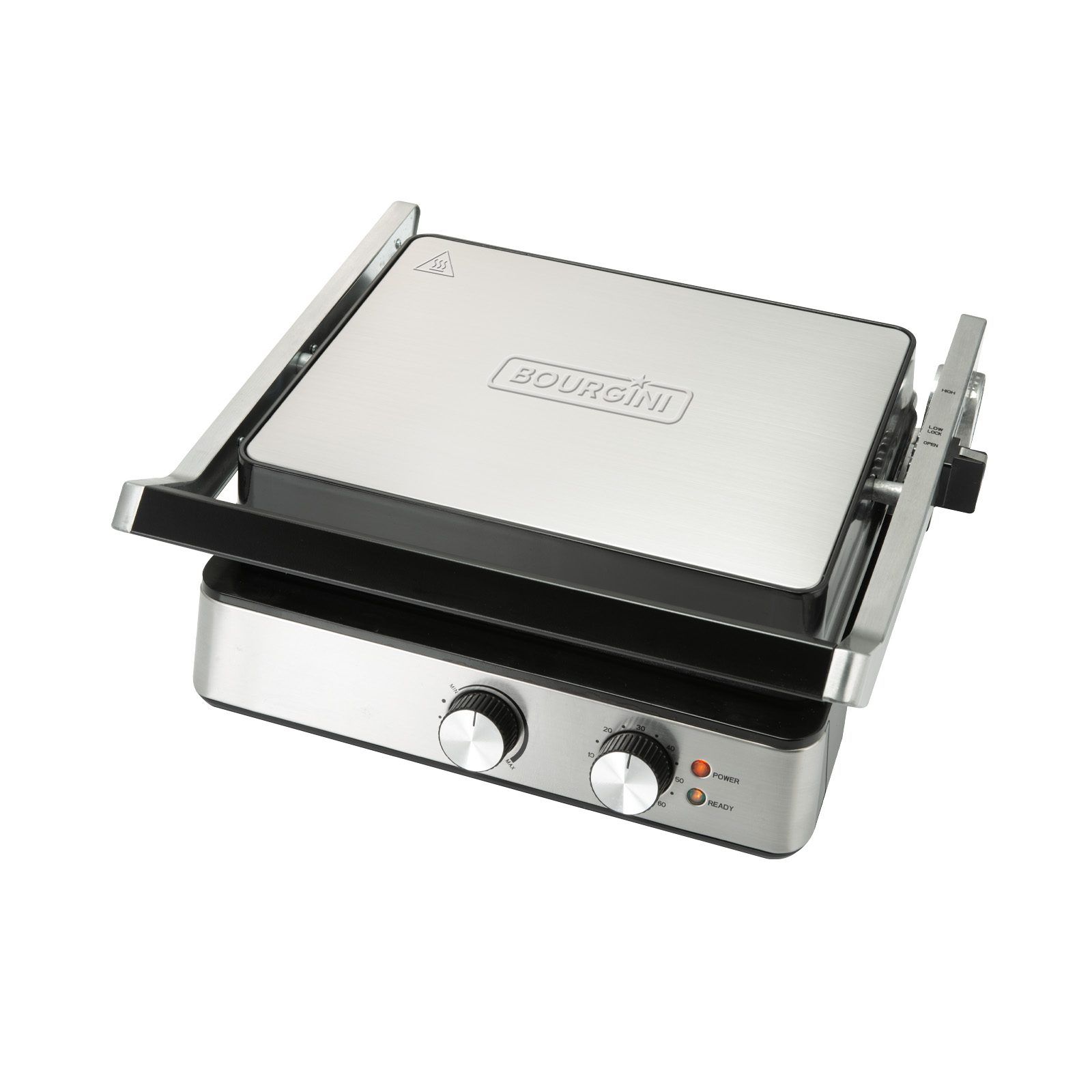 Bourgini Contact Grill Pure - RVS