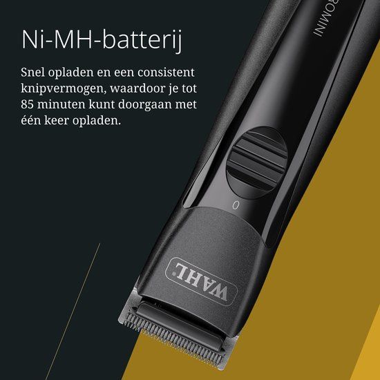 Wahl ChroMini Zwart Trimmer | 0.3mm | NiMH Battery