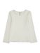 Only Mini Shirt crème / duifblauw