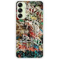 Samsung Galaxy A14 Graffiti 1 Verstevigd hoesje met sublimatie bedrukking