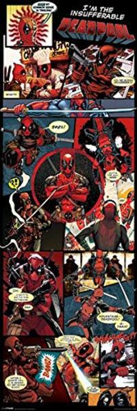 GB eye Deadpool Panels Poster 53x158cm