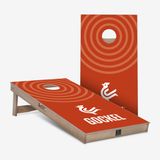 Gockel Original Cornhole boards set - oranje cirkels - 120 x 60 cm