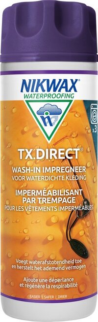 Nikwax TX.Direct Wash-In 300ml - Waterproofing Onderhoud
