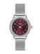 Breil EYE TO EYE Analoog horloge bourgogne / zilver