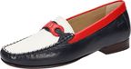 Sioux Colandina Slipper Dames Leer Dunkelblau