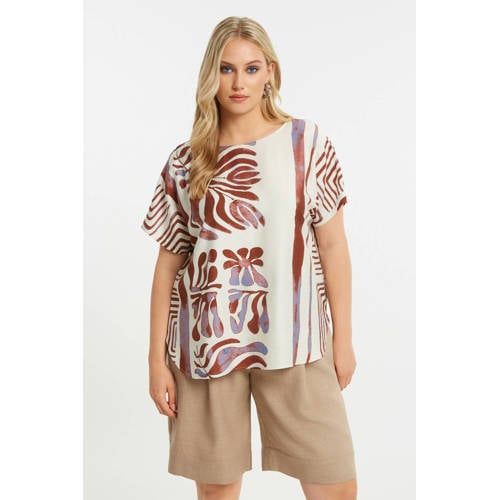 Mat Fashion top ecru