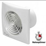 Soler & Palau Silent 100CRZ Ø 100mm Badkamerventilator - Wit - Met Timer