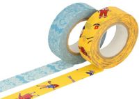 Classiky Set van 2 Masking Tape Washi-motieven, 15 mm x 15 m.