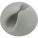 TRU COMPONENTS Support de câble auto-adhésif 547611 Diamètre de faisceau (plage) 9 mm (max) Gris 1 pièce(s)