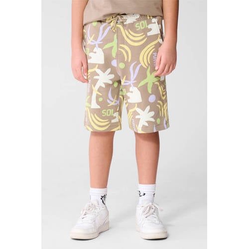 Shoeby regular waist sweatshort taupe