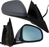 SPIEG BILMAX Rechter Buitenspiegel Vervanging voor Alfa Romeo Giulietta (940) 2010–2020, Elektrisch Verstelbaar, Verwarmd, Blauw Getint Glas, Met Temperatuursensor, Gegrond, 7-Pins (Passagierszijde)