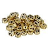 Artemio 11060776 300 alfabetische parels, verguld